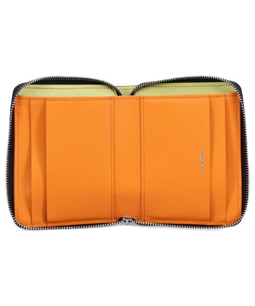 ポールスミス Paul Smith 財布 二つ折り財布 メンズ 本革 ラウンドファスナー WALLET ZIP BFOLD ブラック 黒 M1A－6702－KS ポールスミス Paul Smith WALLET ZIP BFOLD