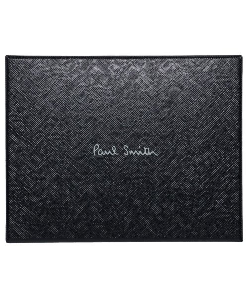 ポールスミス Paul Smith 財布 二つ折り財布 メンズ 本革 ラウンドファスナー WALLET ZIP BFOLD ブラック 黒 M1A－6702－KS ポールスミス Paul Smith WALLET ZIP BFOLD