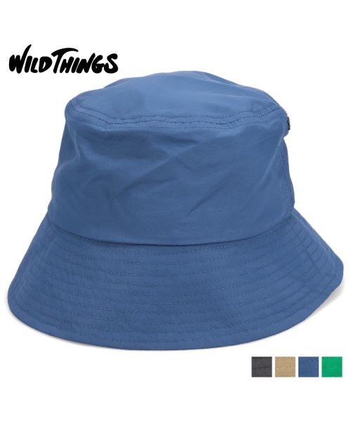 WILD THINGS(ワイルド シングス)/WILD THINGS ワイルドシングス ハット 帽子 サプレックス レディース SUPPLEX HAT ブラック ベージュ ブルー グリーン 黒 WTW230/img01