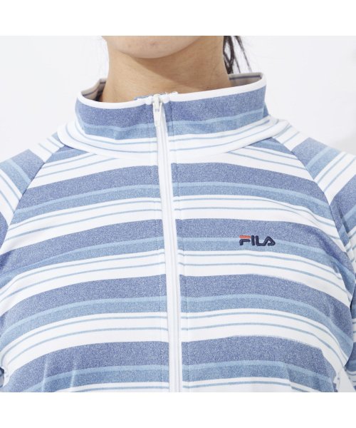 FILA(フィラ)/【ラン】水陸両用 ボーダーラッシュガード レディース/img09