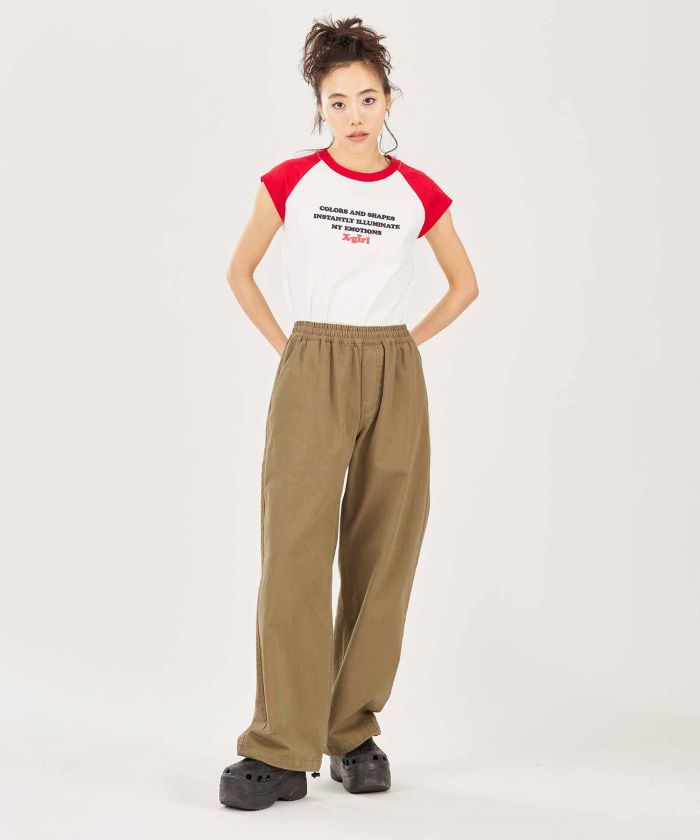 X-girl  /XGBS EASY PANTS パンツ