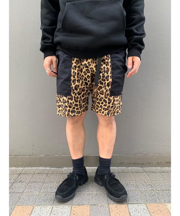 セール】GRAMICCI × BEAVER 別注 SHELL GEAR LEOPARD SHORT (505293127