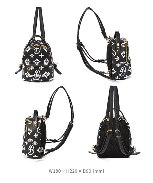 カステルバジャック バッグ リュック ミニリュック レディース ブランド モノグラム 小さめ CASTELBAJAC 68732 　　　　　