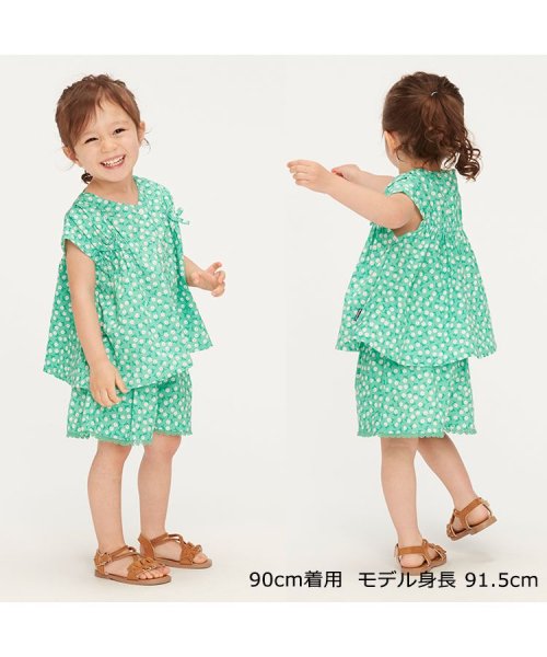 moujonjon(ムージョンジョン)/【子供服】 moujonjon (ムージョンジョン) 小花柄キュロットパンツ 90cm～140cm M41210/img08