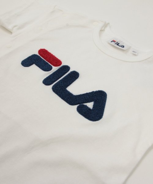 FILA(フィラ)/〈フィラ〉前開き半袖カバーオール/img11