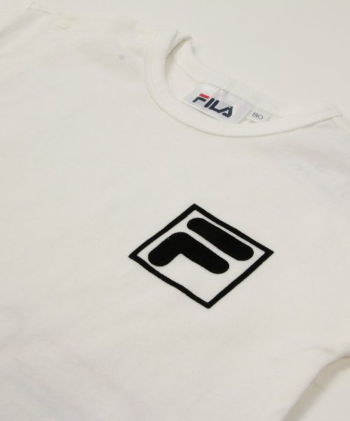 FILA(フィラ)/〈フィラ〉前開き半袖カバーオール/img14