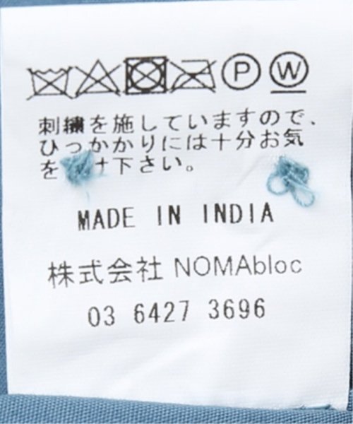 EDIFICE(エディフィス)/【NOMA t.d. for LA BOUCLE】別注 フラワー 刺繍 半袖 シャツ/img22