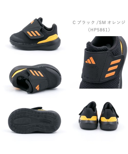 Adidas(アディダス)/アディダス adidas ベビー キッズ 男の子 女の子 スニーカー ブラック ピンク レッド 黒 赤 オレンジ マジックテープ 子供靴 ベビーシューズ ZE－/img07