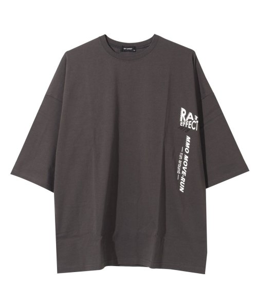 RAT EFFECT(ラット エフェクト)/RATMOVE－RUNスーパービッグTシャツ/img09