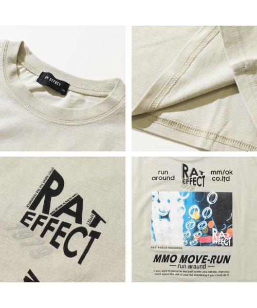 RAT EFFECT(ラット エフェクト)/RATMOVE－RUNスーパービッグTシャツ/img12