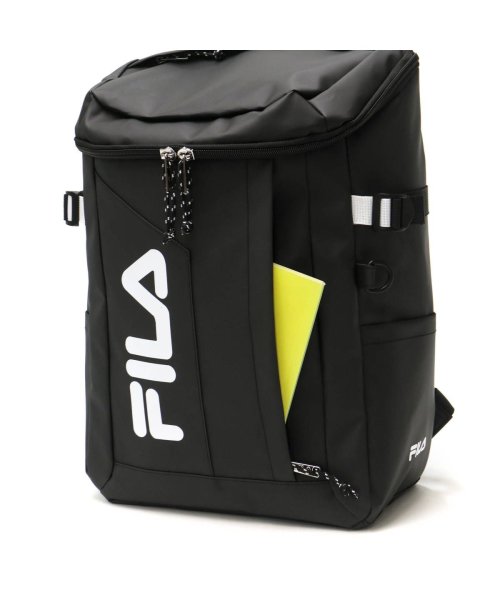 FILA(フィラ)/フィラ リュック FILA サイン 24L B4 通学 スクエアリュック ボックス型 PC収納 軽量 撥水 部活 スポーツ 女子 男子 中学生 高校生 7761/img17