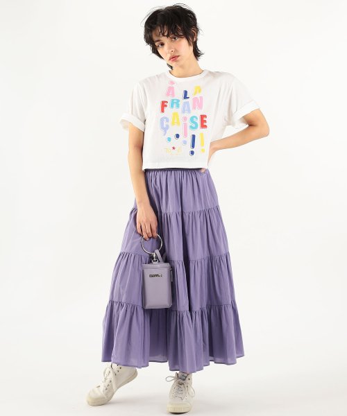 To b. by agnes b. OUTLET(トゥー　ビー　バイ　アニエスベー　アウトレット)/【Outlet】 W984 TS アラフランセーズカラフルTシャツ/img04