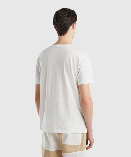 BENETTON (mens)(ベネトン（メンズ）)/サマーモチーフ半袖Tシャツ・カットソー/img01
