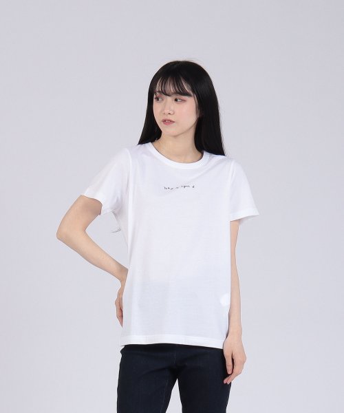 To b. by agnes b. OUTLET(トゥー　ビー　バイ　アニエスベー　アウトレット)/【Outlet】WT13 TS ベーシックボーイズロゴTシャツ/img01