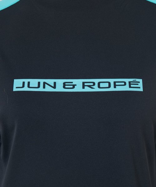 JUN and ROPE(ジュン＆ロペ)/【UV】【接触冷感】【防透】ポケット付き長袖モックネックプルオーバー/img14