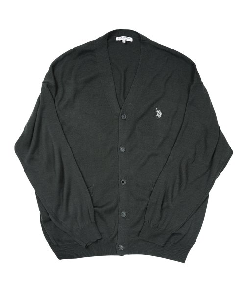 JIGGYS SHOP(ジギーズショップ)/US.POLO ASSN.(ユーエスポロアッスン) 別注コットンタッチカーディガン / メンズ フード カーディガン トップスビッグシルエット オーバーサイズ /img06