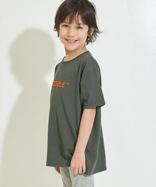 ANAP KIDS(アナップキッズ)/3D刺繍ビッグTシャツ【親子お揃い】/img01