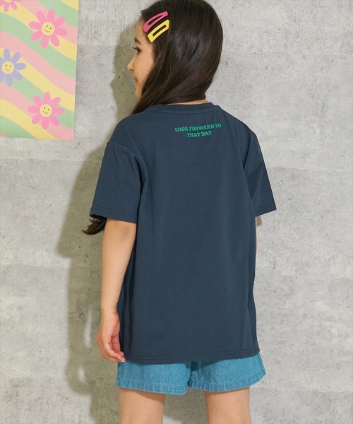 ANAP KIDS(アナップキッズ)/フロントウェーブロゴビッグTシャツ【親子お揃い】/img02