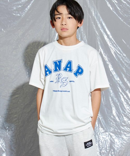 ANAP　GiRL(アナップガール)/R+SカレッジロゴBIGTシャツ/img01