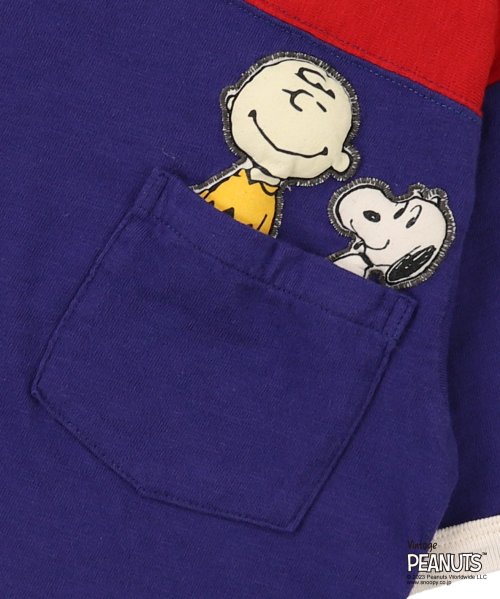 DENIM DUNGAREE(デニムダンガリー)/天竺 SNOOPY BEARD Tシャツ/img03