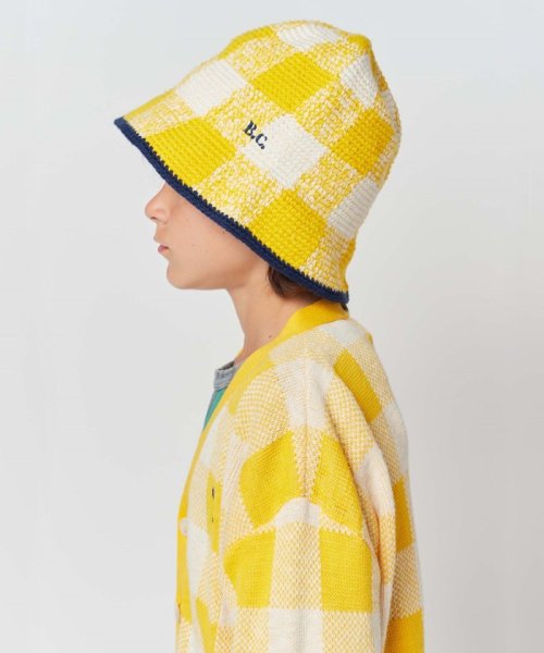 SHIPS KIDS(シップスキッズ)/BOBO CHOSES:CHECKERED CROCHET HAT/img01