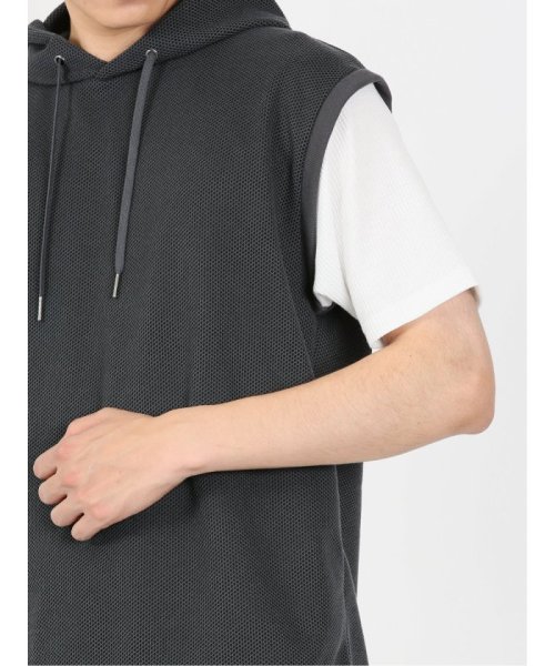 TAKA-Q(タカキュー)/フェイクレイヤード 半袖プルパーカー 半袖 メンズ Tシャツ カットソー カジュアル インナー ビジネス ギフト プレゼント/img17