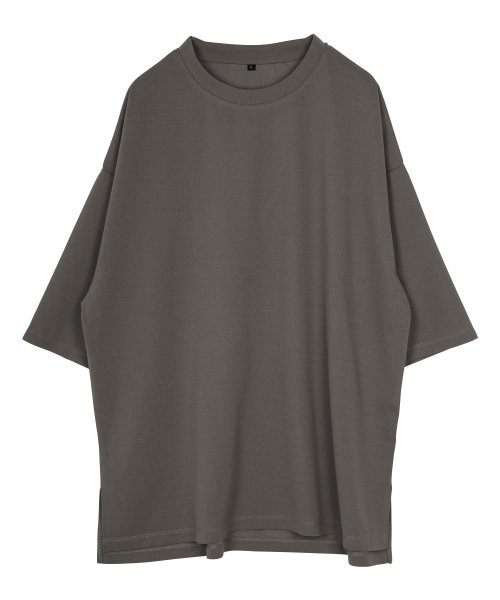 JIGGYS SHOP(ジギーズショップ)/梨地ビッグサイズTシャツ / Tシャツ メンズ ティーシャツ 半袖 カットソー トップス ビッグシルエットオーバーサイズ ゆったり/img04