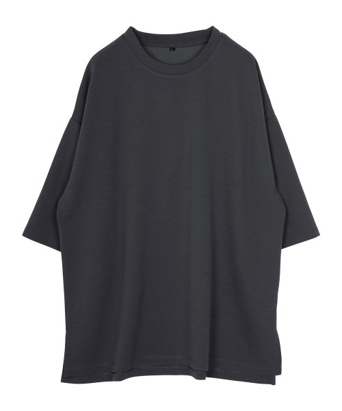 JIGGYS SHOP(ジギーズショップ)/梨地ビッグサイズTシャツ / Tシャツ メンズ ティーシャツ 半袖 カットソー トップス ビッグシルエットオーバーサイズ ゆったり/img06