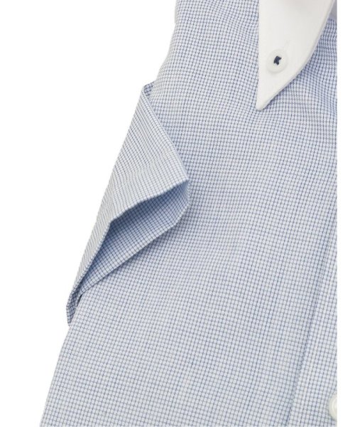 TAKA-Q(タカキュー)/形態安定 吸水速乾 スタンダードフィット ボタンダウン 半袖 シャツ メンズ ワイシャツ ビジネス yシャツ 速乾 ノーアイロン 形態安定/img02