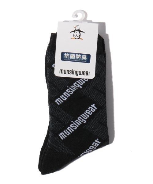 Munsingwear(マンシングウェア)/『ENVOY』レギュラー丈　ロゴメッシュソックス(抗菌防臭/足底パイル/足底サポート)【アウトレット】/img12