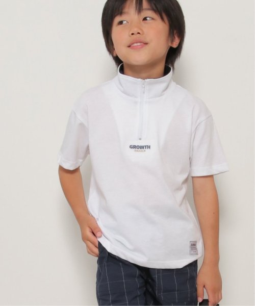 ikka kids(イッカ　キッズ)/襟配色ハーフジップTシャツ（120〜160cm）/img12