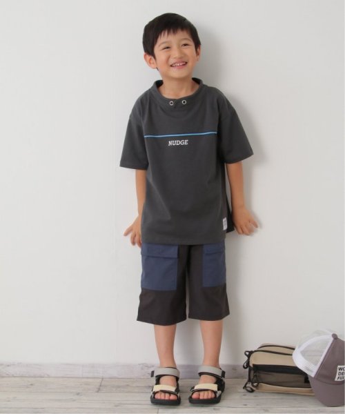 ikka kids(イッカ　キッズ)/ルーイカラー胸パイピングTシャツ（120〜160cm）/img08