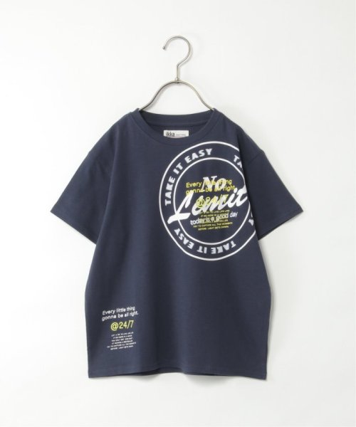 ikka kids(イッカ　キッズ)/胸サークルロゴTシャツ（120〜160cm）/img02
