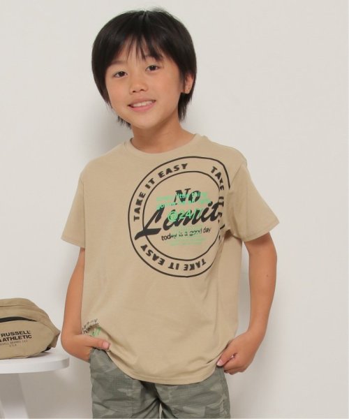 ikka kids(イッカ　キッズ)/胸サークルロゴTシャツ（120〜160cm）/img04