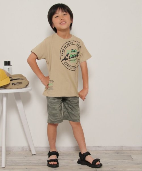 ikka kids(イッカ　キッズ)/胸サークルロゴTシャツ（120〜160cm）/img05