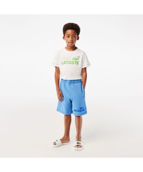 LACOSTE KIDS(ラコステ　キッズ)/BOYS ヴィンテージプリントスウェットショーツ/img08