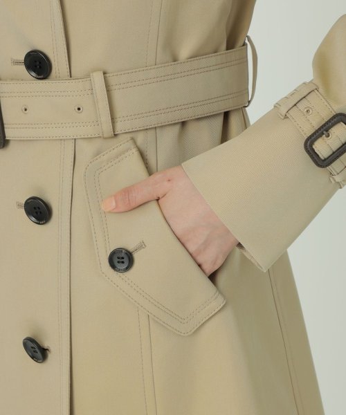 ＜100年コート＞スタンダードモデル ダブルトレンチコート 