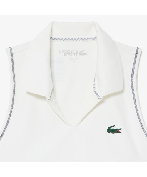 LACOSTESPORTS LADYS(ラコステスポーツ　レディース)/リブニットカラーブラトップ/img02