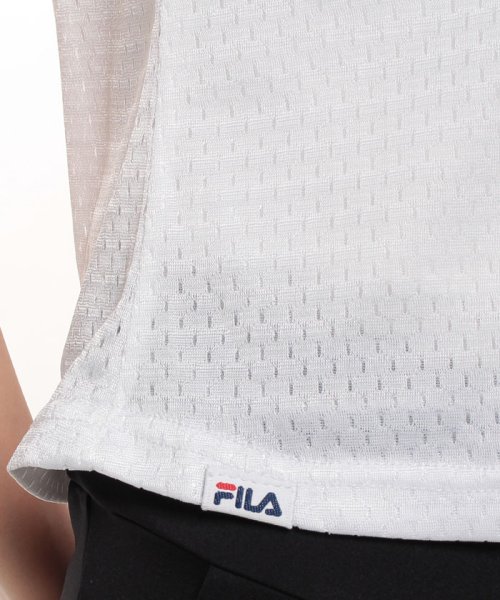 FILA(フィラ)/【ラン】ショート丈メッシュタンクトップ レディース/img11