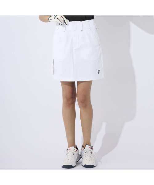 FILA GOLF(フィラゴルフ（レディース）)/【ゴルフ】ボールポーチ付きウエストゴムスカート レディース/img05