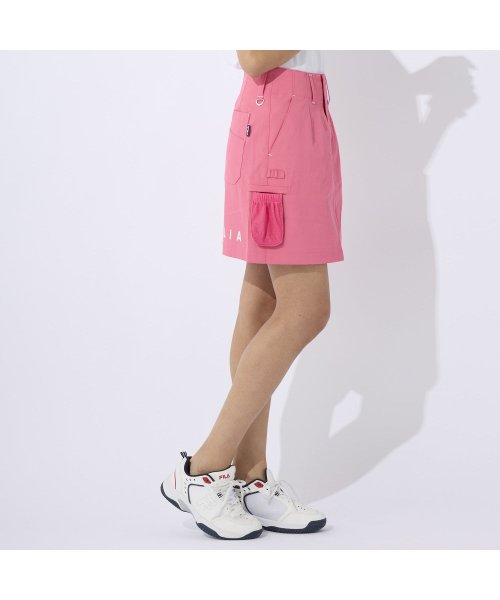 FILA GOLF(フィラゴルフ（レディース）)/【ゴルフ】ボールポーチ付きウエストゴムスカート レディース/img27