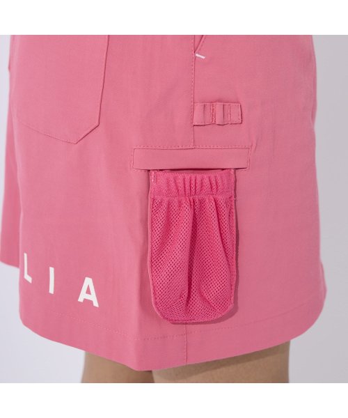 FILA GOLF(フィラゴルフ（レディース）)/【ゴルフ】ボールポーチ付きウエストゴムスカート レディース/img32