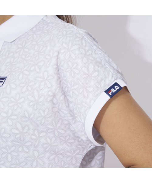 FILA GOLF(フィラゴルフ（レディース）)/【ゴルフ】フレンチスリーブポロシャツ レディース/img04