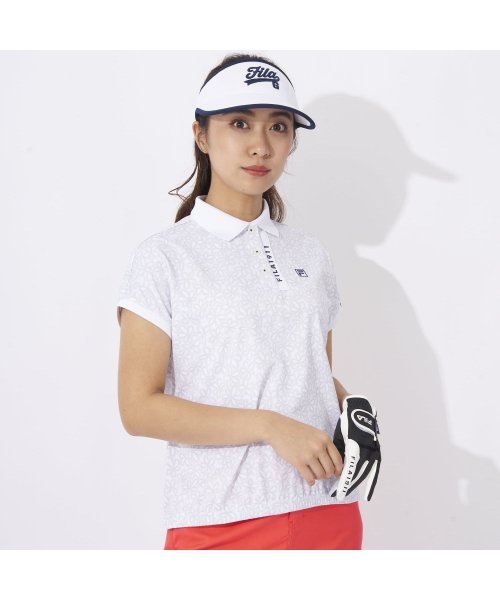 FILA GOLF(フィラゴルフ（レディース）)/【ゴルフ】フレンチスリーブポロシャツ レディース/img05