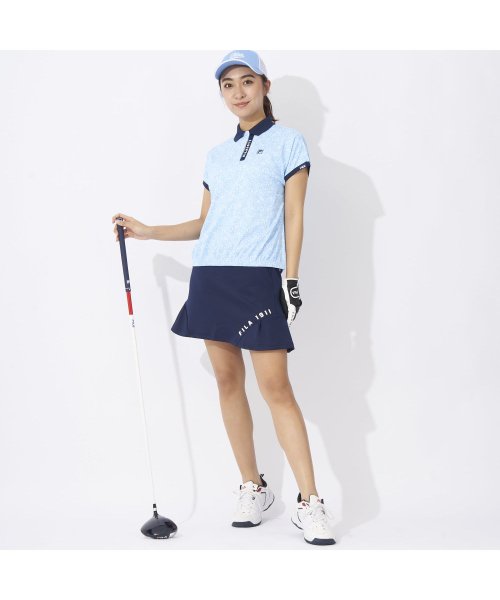 FILA GOLF(フィラゴルフ（レディース）)/【ゴルフ】フレンチスリーブポロシャツ レディース/img27