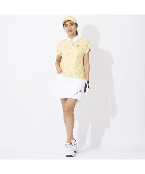 FILA GOLF(フィラゴルフ（レディース）)/【ゴルフ】フレンチスリーブポロシャツ レディース/img34