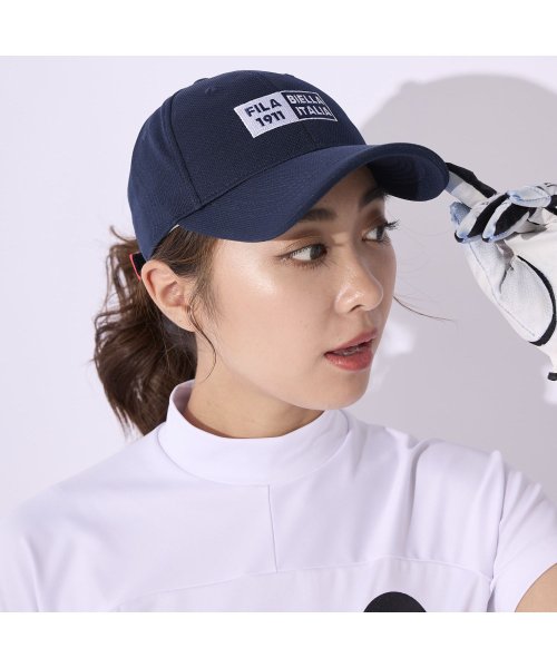 FILA GOLF(フィラゴルフ（レディース）)/【ゴルフ】メッシュゴルフキャップ レディース/img01