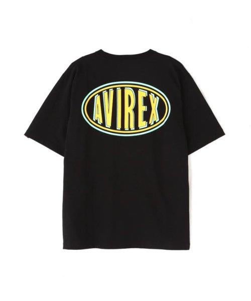 AVIREX(AVIREX)/《WEB&DEPOT限定》SHORT SLEEVE T－SHIRT CIRCLE LOGO / ショートスリーブ Tシャツ サークルロゴ /img05
