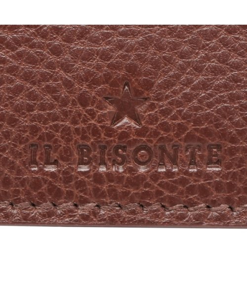 IL BISONTE(イルビゾンテ)/イルビゾンテ 二つ折り財布 コンパクト財布 ブラウン メンズ レディース IL BISONTE SSW014 PV0001 BW485B/img06