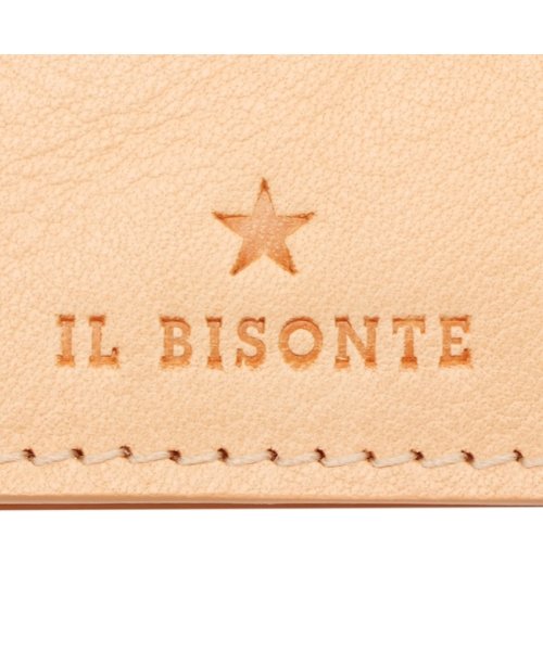 IL BISONTE(イルビゾンテ)/イルビゾンテ 二つ折り財布 コンパクト財布 ベージュ メンズ レディース IL BISONTE SSW014 PV0001 NA113B/img06